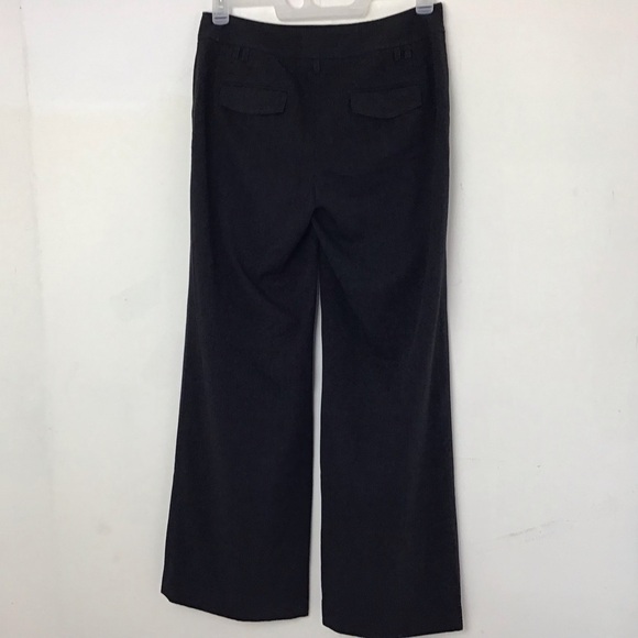 Loft Marisa charcoal gray, wide leg, low rise trousers. 90’s ? Size 4. - Picture 2 of 7